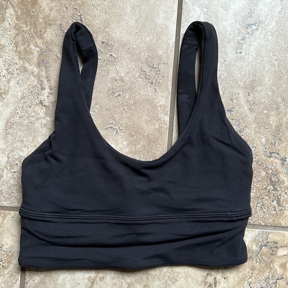 Lululemon wunder under 23 crop and align bra black / camo - Picture 5 of 8